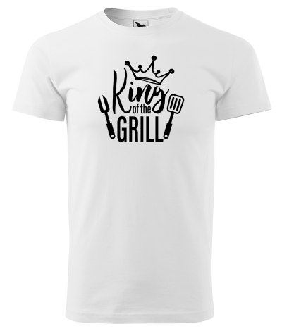 Apa a grill király !  póló