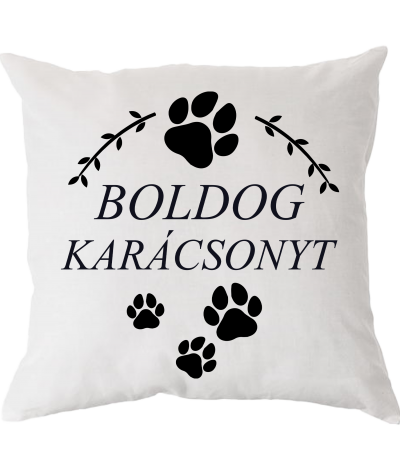 Boldog Tappancs Karácsonyt Párna